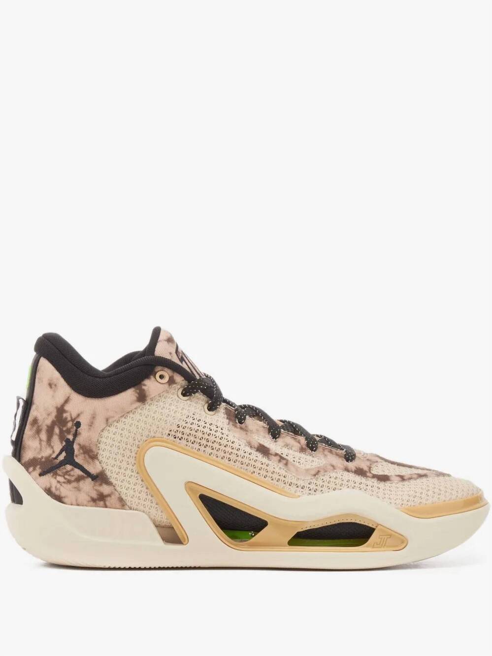 NEW JORDAN men's tatum 1 sneaker in fossil/black-sesame